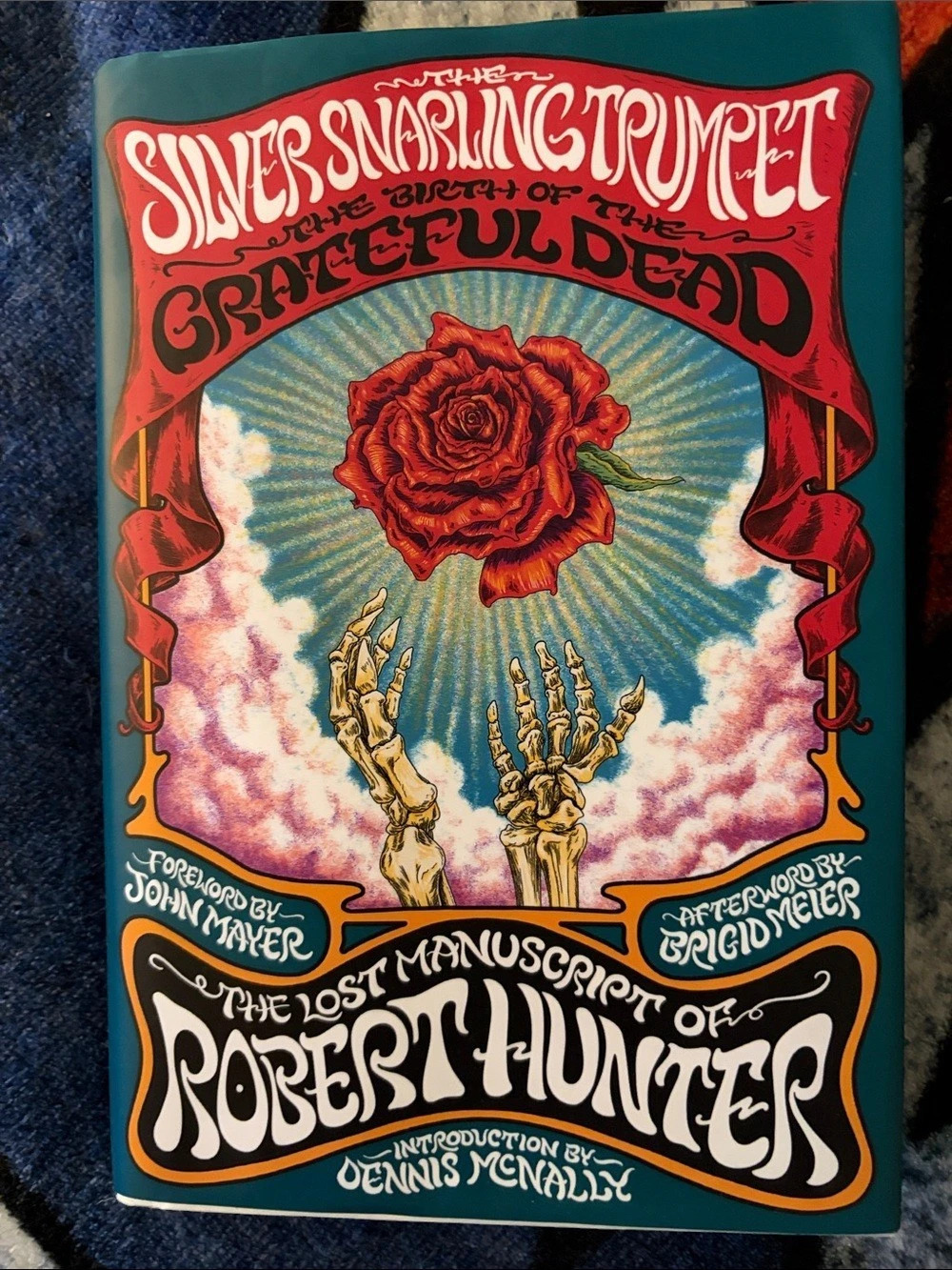 Robert Hunter Silver Snarling Trumpet Grateful Dead Illustrated Book